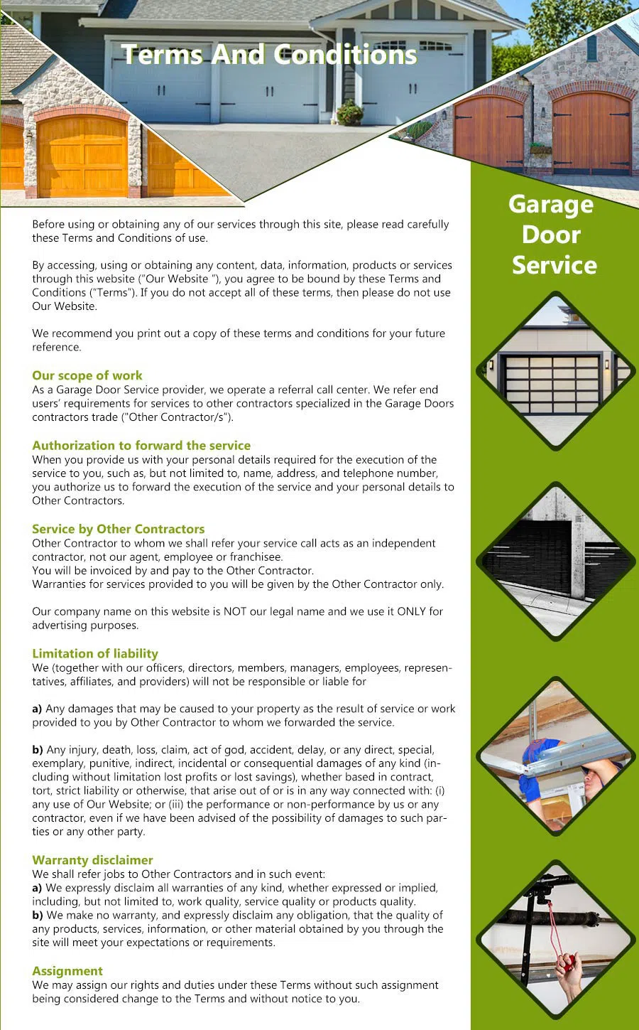 Interstate Garage Door Repair Service White Marsh, MD 443-338-6799